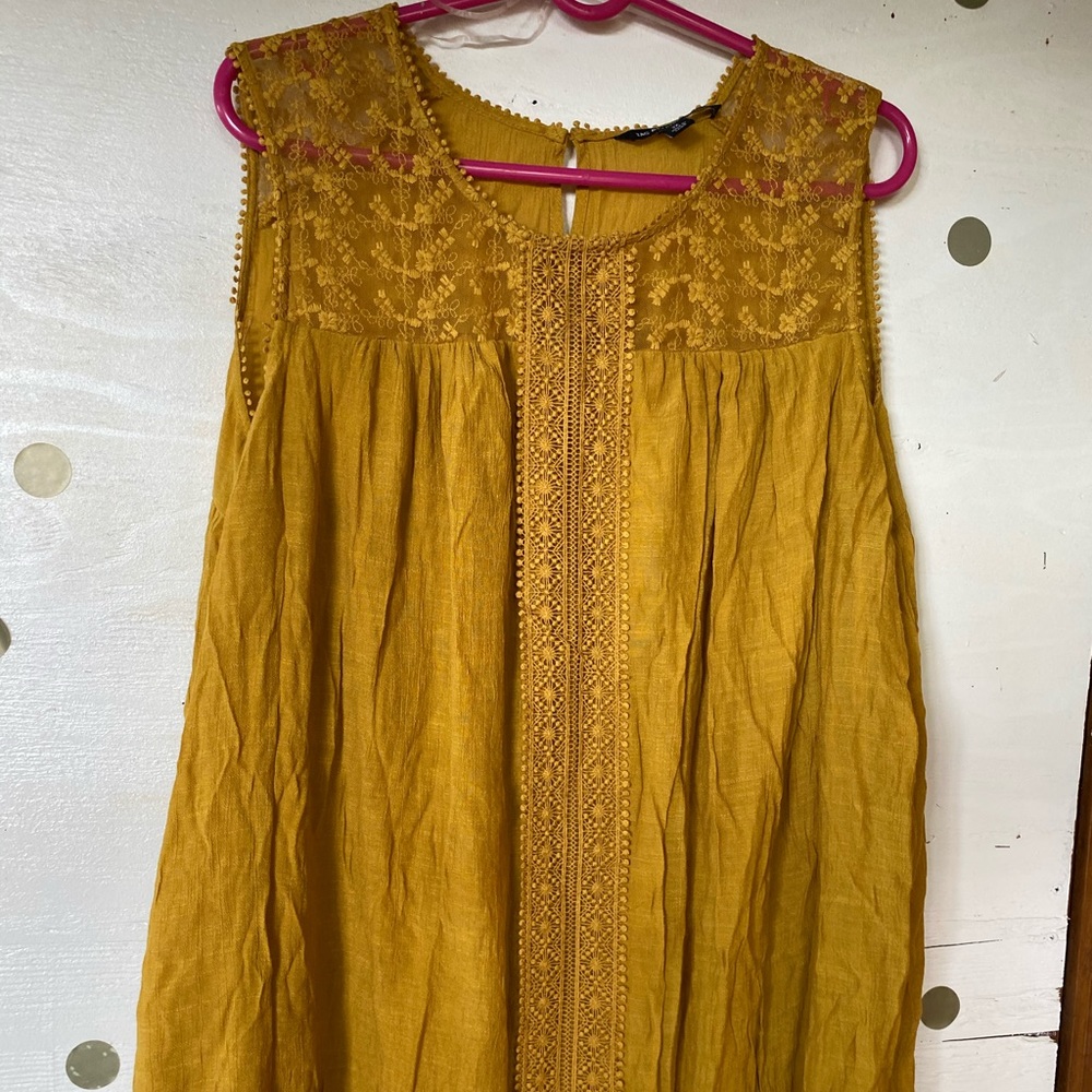 A line lace dress